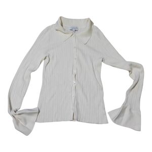& Other Stories Cream Button-Down Shirt